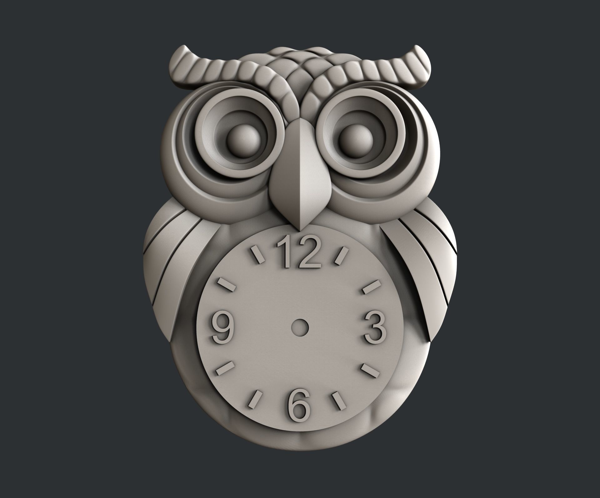 Owl clock cnc machines